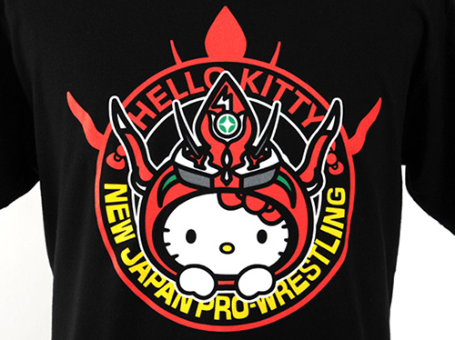 獣神サンダー・ライガー×ハローキティ コラボTシャツ [新日本