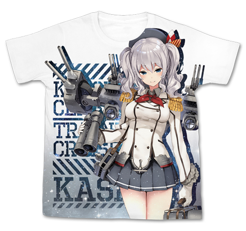 鹿島フルグラフィックtシャツ 艦隊これくしょん 艦これ キャラクターグッズ販売のジーストア Gee Store