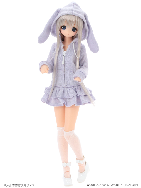 POC372【1/6サイズドール用】PNSうさみみパーカーワンピ [Pureneemo Original Costume] | キャラクター