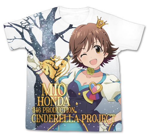 マイファーストスター 本田未央フルグラフィックtシャツ アイドルマスター シンデレラガールズ キャラクターグッズ販売のジーストア Gee Store