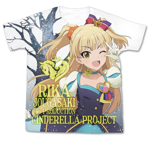 マイファーストスター 城ヶ崎莉嘉フルグラフィックtシャツ アイドルマスター シンデレラガールズ キャラクターグッズ販売のジーストア Gee Store