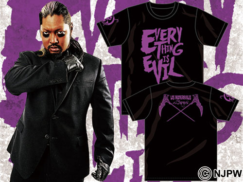 EVIL×L・I・J 「Everything is EVIL」Tシャツ [新日本プロレス