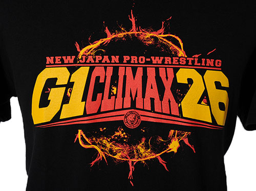 G1 CLIMAX 26 大会記念Tシャツ [新日本プロレスリング] | 公式
