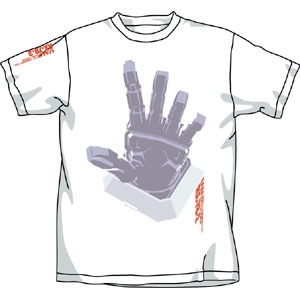 ガンダムハンド Tシャツ [機動戦士ガンダム] | キャラクター公式グッズ