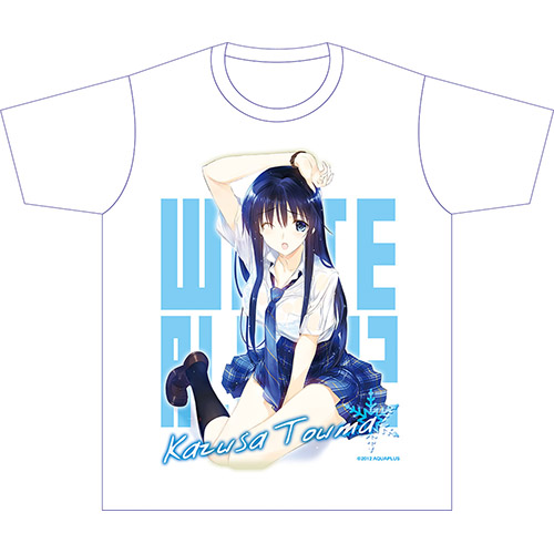 アクシアフルカラーtシャツ White Album2 冬馬かずさ White Album2 キャラクターグッズ販売のジーストア Gee Store