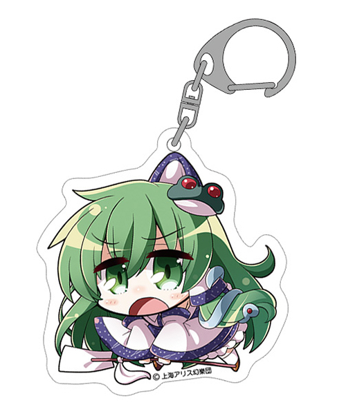 東方project つままれアクリルキーチャーム 東風谷早苗 東方project キャラクターグッズ販売のジーストア Gee Store