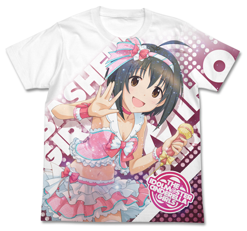 はにかみ乙女 小日向美穂フルグラフィックtシャツ アイドルマスター シンデレラガールズ キャラクターグッズ販売のジーストア Gee Store