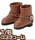 AKT112【1/6サイズドール用】ダブルバックルブーツ AZONE/Pureneemo Original Costume/AKT112【1/6サイズドール用】ダブルバックルブーツ