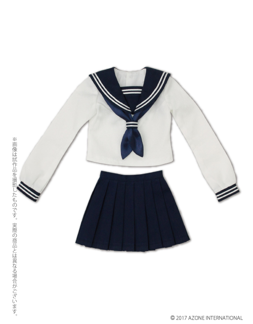 FAO050【48/50cmドール用】AZO2セーラー冬服セット [50 Collection 