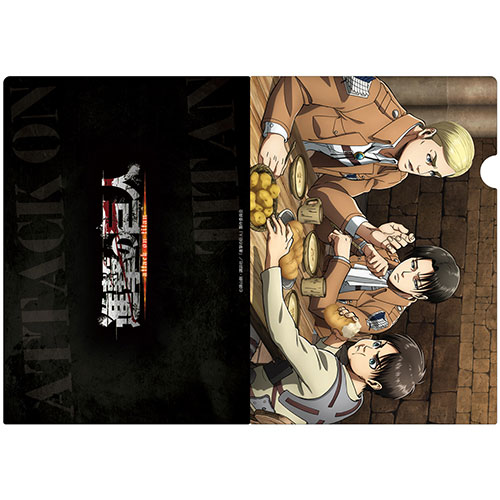 進撃の巨人 クリアファイルD [進撃の巨人] | キャラクターグッズ販売の