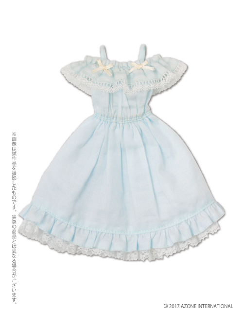 PNM144【1/6サイズドール用】PNMオフショルダーフリルワンピース PNM144【1/6サイズドール用】PNMオフショルダーフリルワンピース