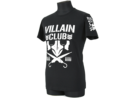マーティー・スカル「VILLAIN CLUB」Tシャツ [新日本プロレス マーティー・スカル「VILLAIN CLUB」Tシャツ [新日本プロレス