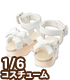 AKT123【1/6サイズドール用】リボンストラップサンダル AZONE/Pureneemo Original Costume/AKT123【1/6サイズドール用】リボンストラップサンダル