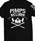 新日本プロレスリング/新日本プロレスリング/高橋裕二郎「PIMPS CLUB」Tシャツ