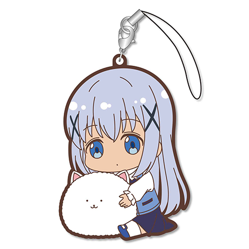ぎゅぎゅっとラバーストラップ ご注文はうさぎですか??/チノ [ご注文