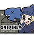 NEW GAME！/NEW GAME!!/NEW GAME!! ねねっちSNIPING!!ベルクロワッペン