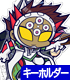 遊☆戯☆王 シリーズ/遊☆戯☆王ＶＲＡＩＮＳ/リボルバー アクリルつままれキーホルダー