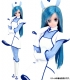 AZONE/佐倉ぶらんど/ASB007-BLE ドール用 SF風味ナースさん/ブルースタイル[アゾンドールコレクション]
