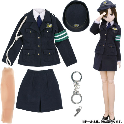 SAR097-NVY ドール用 60レディポリスset/紺[アゾンドール