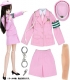 AZONE/60 Collection/SAR097-PNK ドール用 60レディポリスset/ピンク[アゾンドールコレクション]