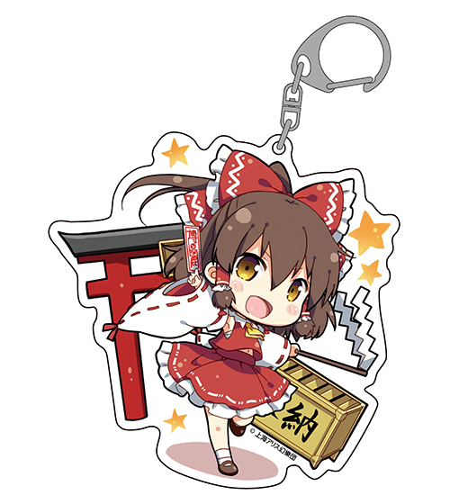 東方project ジャンボアクリルキーホルダー 博麗霊夢sd 東方project キャラクターグッズ販売のジーストア Gee Store