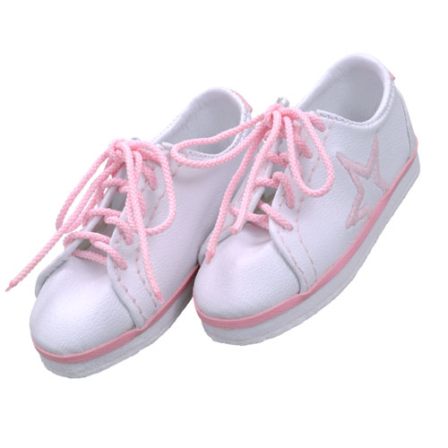 Sar100 Wpk ドール用 60cmスニーカー 白 ピンク アゾンドールコレクション 60 Collection キャラクターグッズ販売のジーストア Gee Store