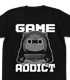 ゲーム中毒うまるTシャツ