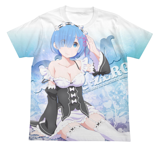 レム フルグラフィックTシャツ [Re:ゼロから始める異世界生活] | 二