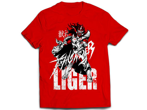 獣神サンダー・ライガー「THUNDERBOLT」Tシャツ [新日本プロレスリング 