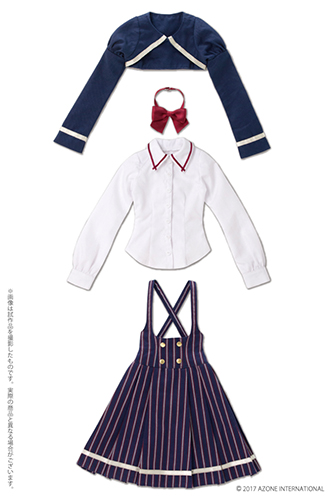 FAO089【48/50cmドール用】AZO2 ボレロ制服セット [50