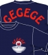 ゲゲゲの鬼太郎/ゲゲゲの鬼太郎/GEGEGEワンポイント Tシャツ/NAVY[ゲゲゲの鬼太郎]