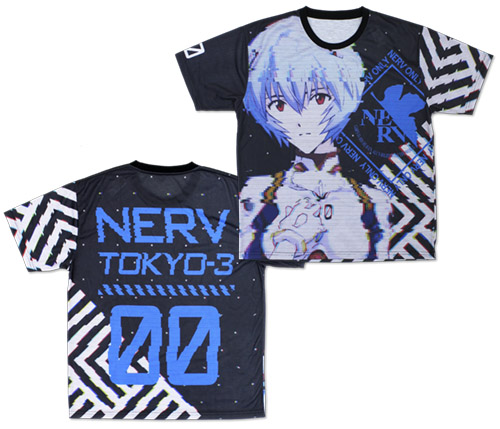 綾波レイ 両面フルグラフィックTシャツ [EVANGELION] | キャラクター ...