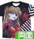 エヴァンゲリオン/EVANGELION/式波・アスカ・ラングレー 両面フルグラフィックTシャツ