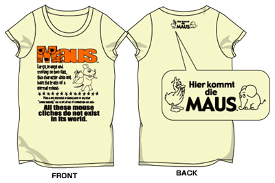 MAUS/MAUS(TM)/マウス(TM)ロゴTシャツ