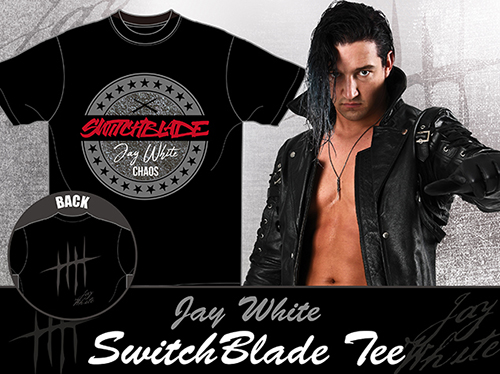 ジェイ・ホワイト「SWITCHBLADE」Tシャツ [新日本プロレスリング