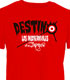 新日本プロレスリング/新日本プロレスリング/内藤哲也「DESTINO」Tシャツ（レッド）