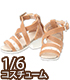 AKT137【1/6サイズドール用】PNM Early summer サンダル AZONE/Pureneemo Original Costume/AKT137【1/6サイズドール用】PNM Early summer サンダル