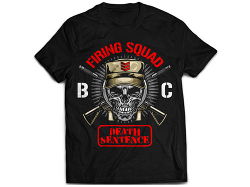B.C. Firing Squad Tシャツ [新日本プロレスリング] | 公式