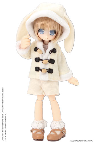 PIC246【1/12サイズドール用】1/12 ピコDうさぎさんコート [ピコニーモ