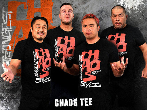 CHAOS「Strongest Style」Tシャツ [新日本プロレスリング