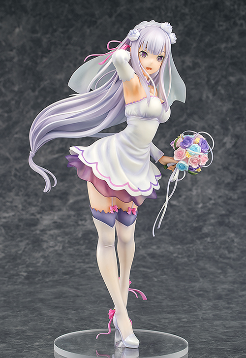 エミリア ウェディングVer. 1/7 ABS＆PVC 製塗装済み完成品 [Re:ゼロ 