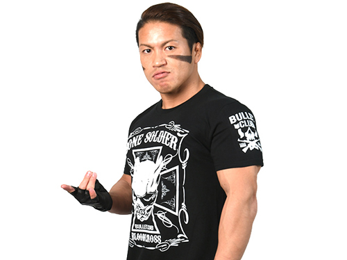 石森太二「BLOODY CROSS」Tシャツ [新日本プロレスリング