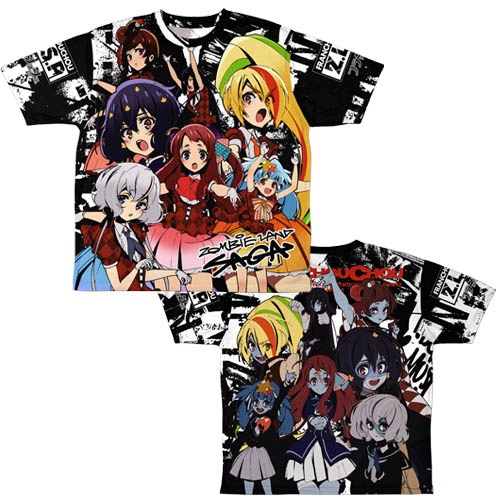 フランシュシュ 両面フルグラフィックTシャツ [ゾンビランドサガ] | キャラクターグッズ販売のジーストア｜GEE!STORE