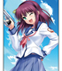 AngelBeats!_仲村ゆりB2半裁タペストリー Angel Beats!/Angel Beats!/AngelBeats!_仲村ゆりB2半裁タペストリー