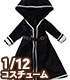 PIC273-BLK【1/12サイズドール用】1/12 BlackRaven Luluna フードコート&ブーツセット AZONE/ピコニーモコスチューム/PIC273-BLK【1/12サイズドール用】1/12 BlackRaven Luluna フードコート&ブーツセット