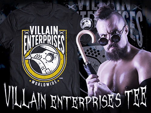 マーティー・スカル「VILLAIN ENTERPRISES WORLDWIDE 2019」T