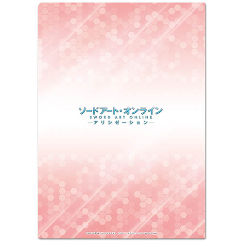 ソードアート・オンライン -アリシゼーション- クリアファイルA