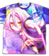 ノーゲーム・ノーライフ/ノーゲーム・ノーライフ ゼロ/「白」 両面フルグラフィックTシャツ Ver.2.0