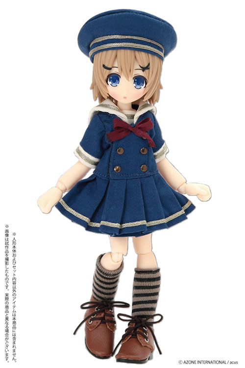 PIC215【1/12サイズドール用】1/12 ピコDギムナジウムセーラー