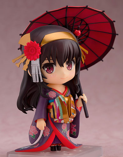 ねんどろいど 霞ヶ丘詩羽 和服Ver. ABS＆PVC 塗装済み可動フィギュア